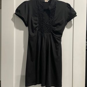 Black Ruffle Top! By Siren Lily